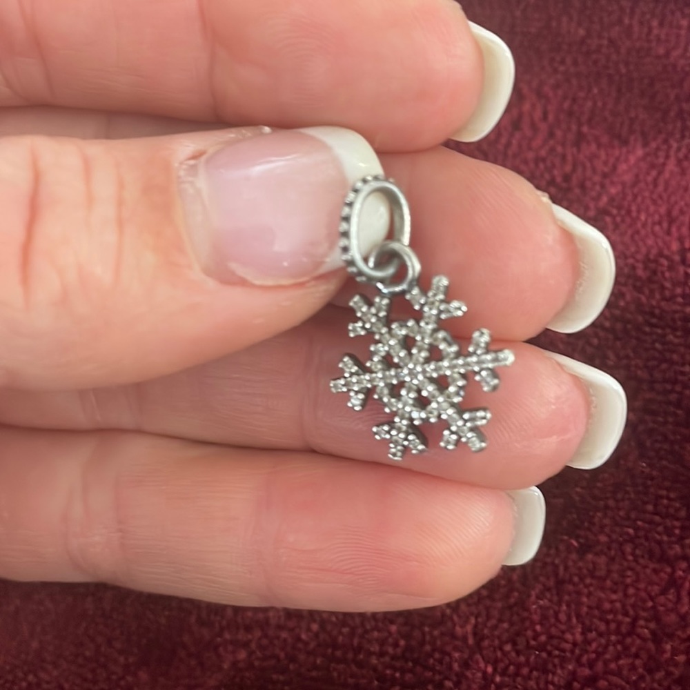 Snowflake charm